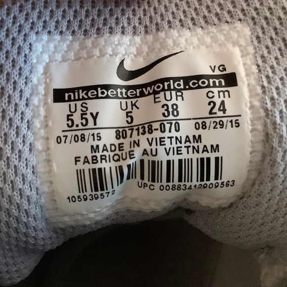 Nike BSBL Huarache Fastflex Cleats Size 5.5Y - Picture 10 of 10